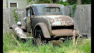 RARE "FIELD FIND" 1931 OAKLAND 5-window "Rumble Seat" COUPE WOW