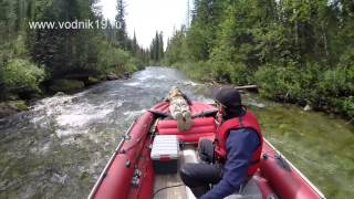 Шинда 2014 #7 I Моторная лодка Фрегат Jet тоннель водомет