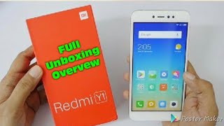Xiaomi Redmi Y1 mobaile full unboxing overvew (hindi)