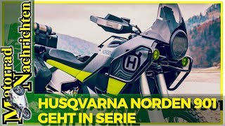 Husqvarna Norden 901 wird gebaut | Nach Fahrt Gefängnis | Triumph Tiger 900 | Motorrad Nachrichten