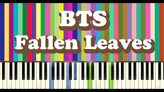BTS(방탄소년단) - 고엽(Fallen Leaves) - piano cover