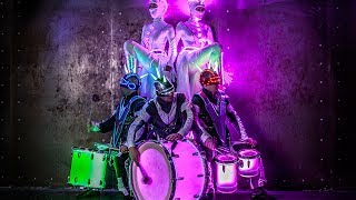 Барабанное шоу "Cyber Light Show" + 3 девушки