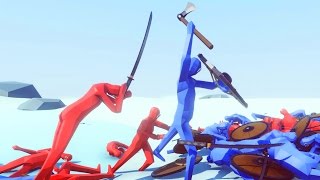 Epic Viking and Samurai Battles! - Totally Accurate Battle Simulator Gameplay