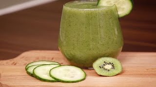 Green Detox Smoothie Recipe for Weight Loss | Easy & Healthy Breakfast Idea!
