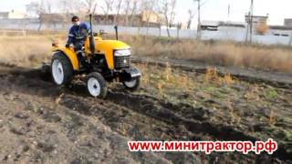 Роторный плуг на минитрактор