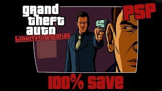 100% сохранение GTA Liberty City Stories + BONUS [PSP]