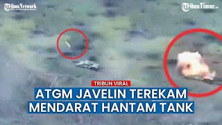 Tank T-72B Rusia Dihantam ATGM Javelin FGM-148 AS, Putin Rugi Besar