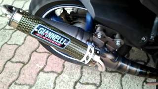 Aprilia sr factory giannelli reverse sound