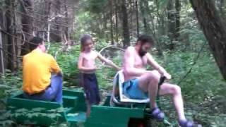 ВЕЛОЧУДЕСА: Педальный внедорожник. Абрамцево. Лето 2009