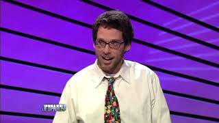 Talking nudity with Alex Trebek on Jeopardy