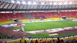 Дмитрий Калугин на футболе Спартак - Кубань
