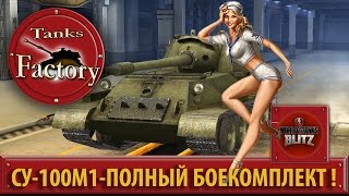 СУ 100М1 полный фарш !