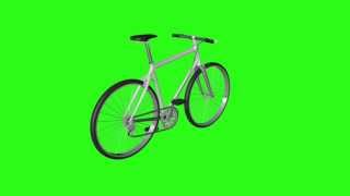 Mountain Bike Greenscreen Footage