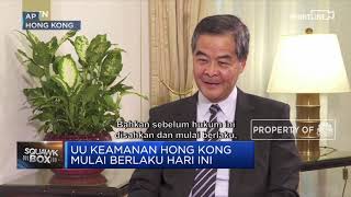 UU Keamanan Hong Kong Mulai Berlaku Hari Ini