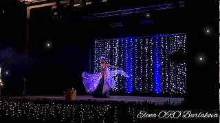 Восточный танец с крыльями. Danse orientale ailes