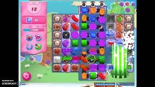 Candy Crush Level 1685 Audio Talkthrough, 2 Stars 0 Boosters