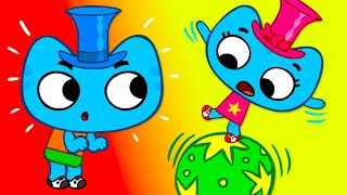 Котики, вперед! - Катя - Котя - Степ - Серия 43 - развивающие мультфильмы для детей
