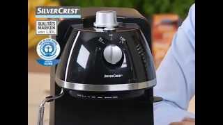 Купить кофеварку эспрессо SILVERCREST Espressomaschine SEM 1100 A27031