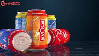 3d promotional video for Evoca drink
