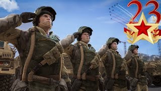 Я тут поздравляю вас с 23 февраля мужики!