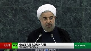 'Iran's threat propaganda dangerous for world security' - Rouhani to UN Assembly 2013 (FULL SPEECH)