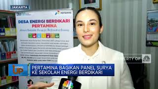 Pertamina Bagikan Panel Surya Ke Sekolah Energi Berdikari