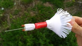 КАК СДЕЛАТЬ ВЗРЫВАЮЩИЕСЯ ДРОТИКИ ДЛЯ ДУХОВОЙ ТРУБКИ