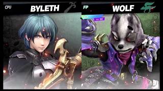 Super Smash Bros Ultimate Amiibo Fights – Byleth & Co Request 77 Byleth vs Wolf