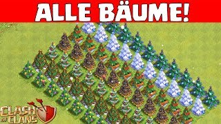 ALLE WEIHNACHTSBÄUME! ☆ Clash of Clans ☆ CoC