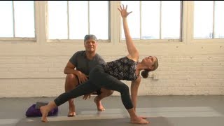 Flow Practice to Prepare for Meditation with Baron Baptiste: Yoga Journal's Home Practice