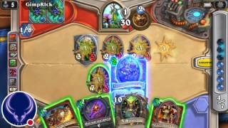 Hearthstone: Лок на Отречении против Друида. Комменты почему-то не слышно