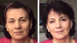 МАКИЯЖ ДЛЯ ЗРЕЛЫХ ЖЕНЩИН (65+)