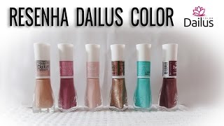 RESENHA Colecão DAILUS COLOR
