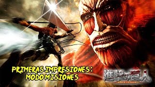 Attack on Titan (Ps3) - Primeras impresiones