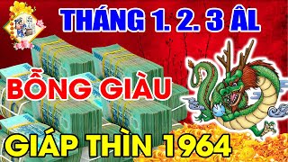 3 THÁNG ĐẦU NĂM 2022 Cửu Huyền Thất Tổ Tiết Lộ GIÁP THÌN1964 Nhìn Thấu Tương Lai Vươn Lên Làm TỶ PHÚ