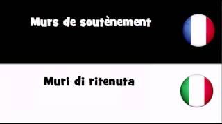 Dites le en 20 langues # Murs de soutènement