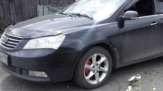 GEELY EMGRAND Установка кнопок на руль, комплектации "КОМФОРТ"