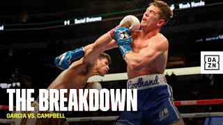 BRUTAL body shot! The Breakdown: Garcia vs. Campbell