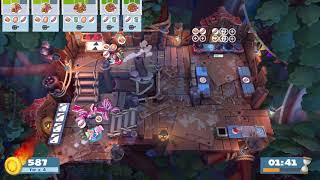 Overcooked 2: Campfire Cook Off, Level 2-2, 2 Players, 4 Stars (1319)