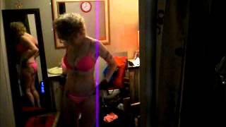Hott pink string bikini