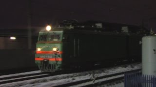 Электровоз ВЛ10у-646 проходит Саранск-1