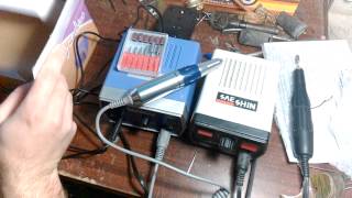 Сравнение "Стронга"(китайского ) с машиной для маникюра "Electric Nail...".