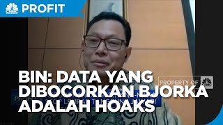 BIN Pastikan Data Yang Dibocorkan Hacker Bjorka Adalah Hoaks