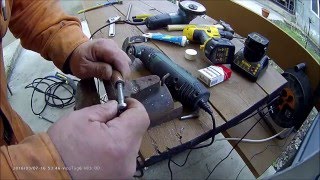 ремонт шланга высокого давления мини-мойки Karcher подручными материалами