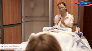 Рефлекторный массаж ног - Reflex foot massage