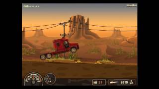 Играем в игру Earn to Die 3/3 [Давим зомби на камазе]