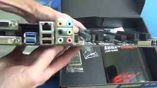 ASUS A88X-GAMER - распаковка