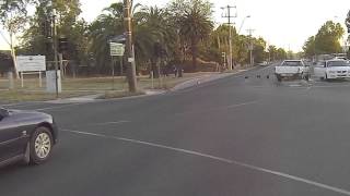 Dramatic footage of man being arrested