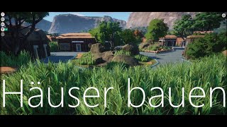PLANET ZOO Tutorial - Häuser bauen - Baumodus in Planet Zoo + Speed Build am Ende