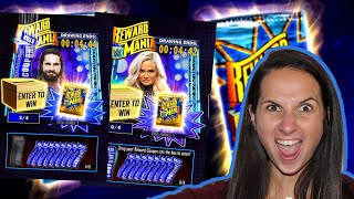 Claiming lots of REWARDMANIA PRIZES!! WWE SUPERCARD